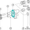 Gaz Guzler Gasket cover for Oberdorfer Pumps - Image 2