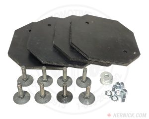 Octagonal Rubber Pad kit (4) for Forward Hoists (994105)