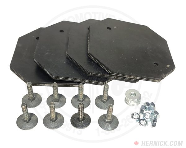 Octagonal Rubber Pad kit (4) for Forward Hoists (994105)