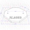 Octagonal Rubber Pad kit (4) for Forward Hoists (994105) - Image 2