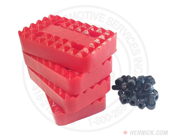 Polyurethane Pad Kit (4) for AMMCO/TLS Hoists