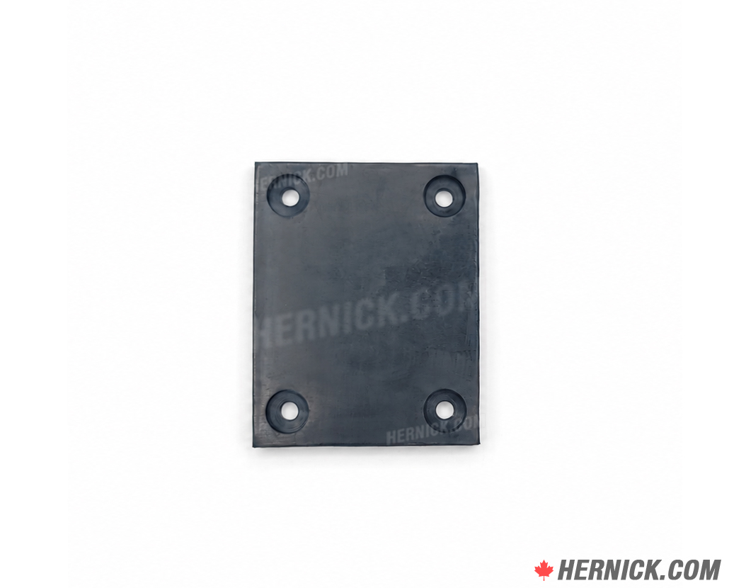 Square Rubber Lift Pad With Holes Complete - (FJ6158-4)