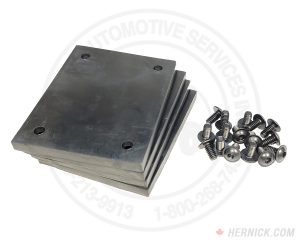 Square Rubber Pad TA (kit of 4 OEM Branded) for Rotary 10K & 12K (FJ6213B)