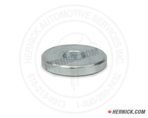 thick bright-metal washer.