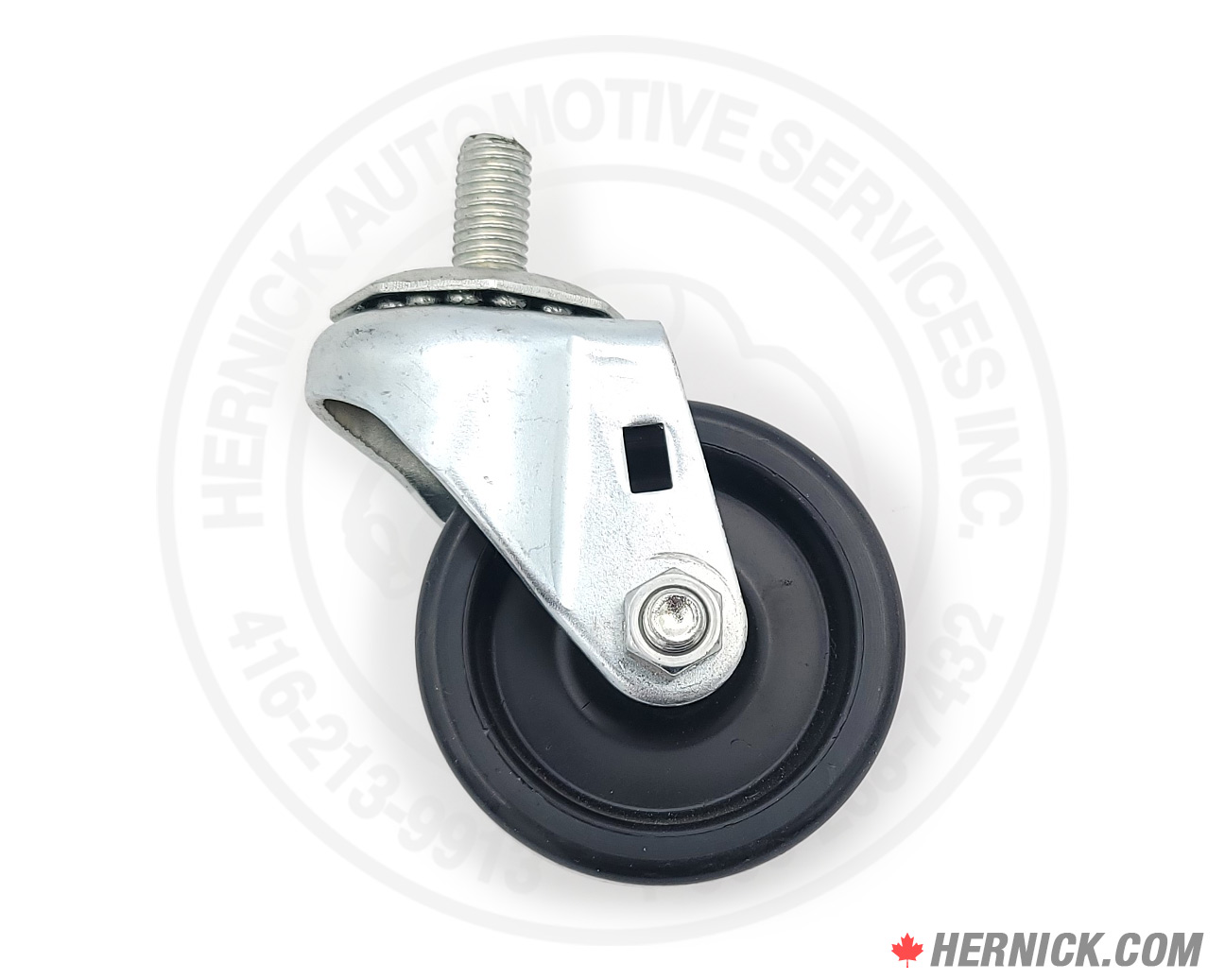 Caster (3") for Hernick Built Luberators - no hardware