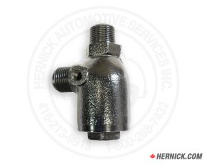 Whispair 2414031 male compressed air check valve with an elbow-style metal body.