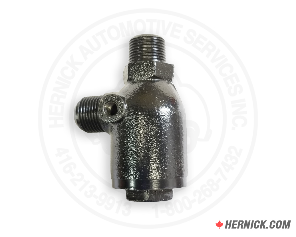 Whispair 2414031 male compressed air check valve with an elbow-style metal body.