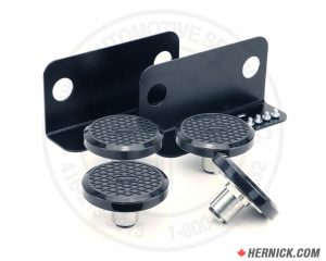 RA / Round Adapter Kit of 4 (OEM) for Rotary Lift 3-Stage Arms (2" pin) (FJ6225)