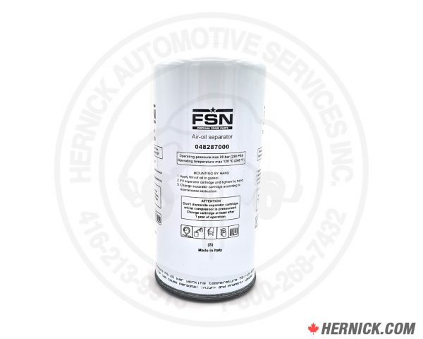 Air-Oil Separator Cartridge for Rotary Screw Compressors (PS-490009)