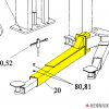 Arm Weldment (Rear Outer 1st Stage) Long for Forward DP97A LH/DSR (143605YL) - Image 2