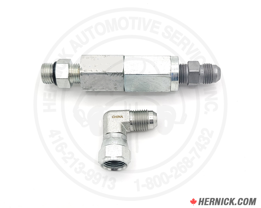 Flow Control Assembly Kit with Velocity Fuse and Elbow for Rotary Lifts ...