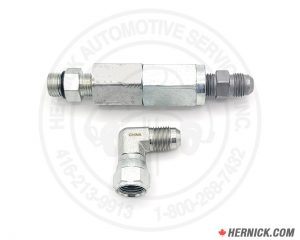 Flow Control Assembly Kit with Velocity Fuse and Elbow for Rotary Lifts (FJ71032ASM)