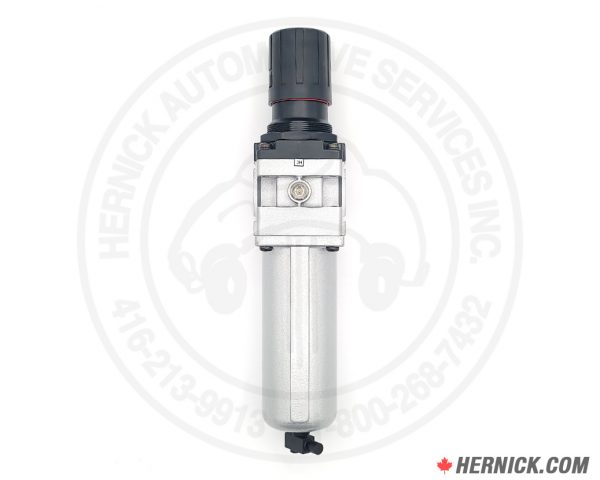 Standard Size (1/2”) Filter and Regulator Combo with Metal Bowl