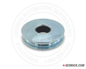 Round JSJ6-03-08 balance cable sheave with a grooved outer edge.