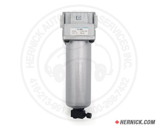 Compact Air Line Filter with Metal Bowl (OF14921)