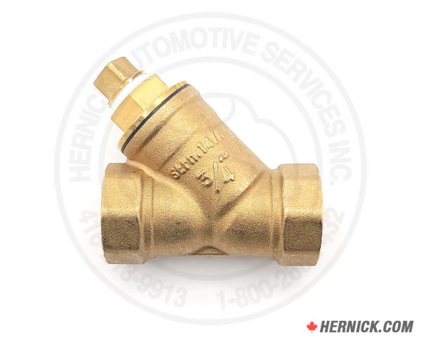 Female Thread 3/4" Brass Y‑Strainer (YSB-6 Y)
