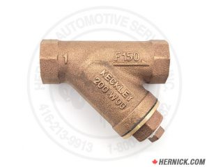 Bronze Y-Strainer (High Volume) with #20 Mesh Filter (43935K25)