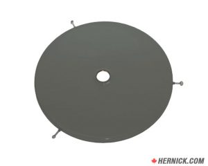 CANBUILT 18525 Steel Cover for 45 Gallon Drum