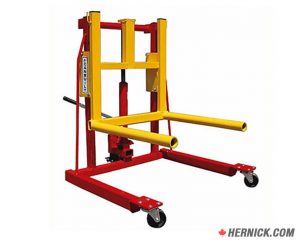 CANBUILT 2100HL High-Lift Dual Wheel Dolly (1500 lb Capacity)
