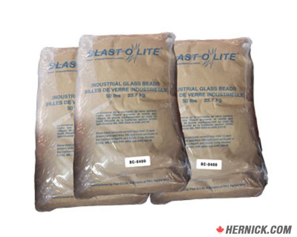 CANBUILT BC-0400 Glass Bead Blast Media (30–40 Grit)
