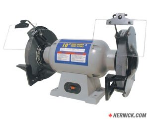 CANBUILT BG-1080 Standard Duty Bench Grinder (10”) with Dual Wheels