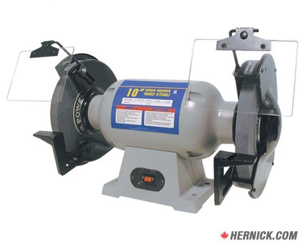 CANBUILT BG-1080 Standard Duty Bench Grinder (10”) with Dual Wheels
