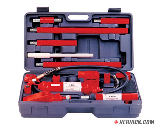 Canbuilt BSK-800T Hydraulic Body Shop Kit (4-Ton) Pump and Ram Set