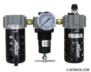 DC-1101 Filter Regulator Lubricator Trio (3/8″)