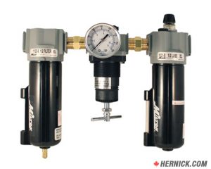 DC-1102 Filter Regulator Lubricator Trio (1/2″)