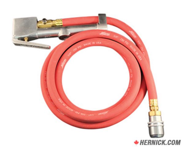 DC-556 Large Bore Inflator Gauge (6′ Hose)