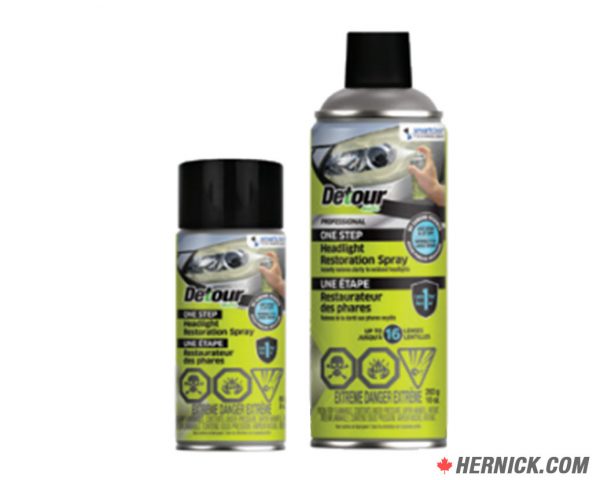 DC-DTR241 One-Step Headlight Restoration Spray (3 oz / 85g)