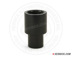 Heavy-duty black steel Forward stackable lift pad extension
