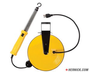 Bayco SL-864 50' LED Work Light on Metal Reel