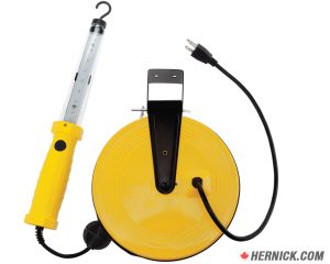 Bayco SL‑866 50' Work Light on Metal Reel