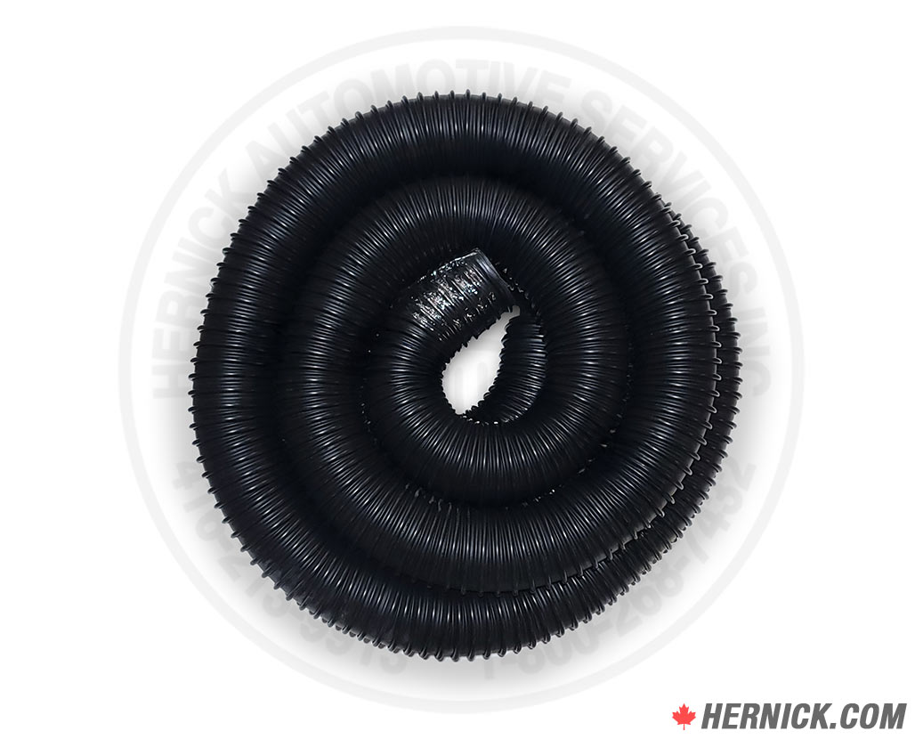 Crush‑Proof Double‑Helix Exhaust Hose (HOS-V40-CFSBLH00)