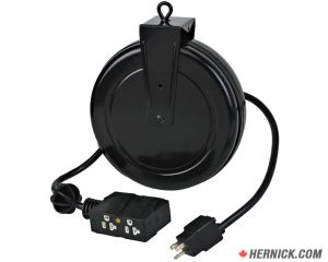 ALERT 5020TF-4C Professional 20' Retractable Indoor Cord Reel