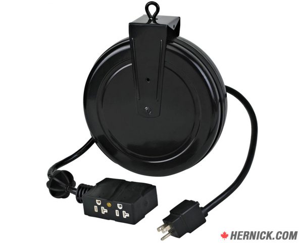 ALERT 5020TF-4C Professional 20' Retractable Indoor Cord Reel