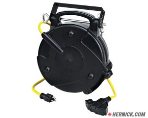 ALERT 8665TFQ Retractable 65' Indoor Cord Reel