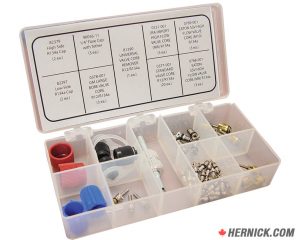 ATD 3880 Valve Core Assortment Kit with Remover Tool & Caps