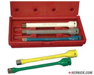 ATD 4375 1/2" Drive Torque Extension Bar Set