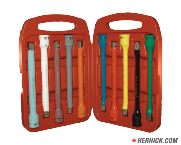 ATD 4380 1/2" Drive Torque Extension Bar Set