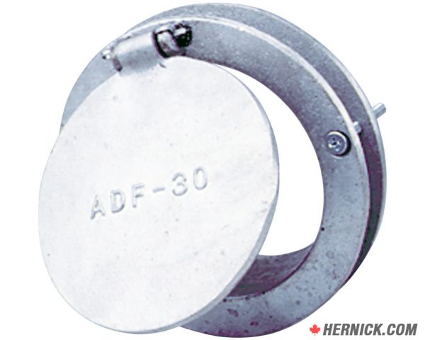 Crush Proof ADF30 Aluminum Door Port for 3" Exhaust Hose