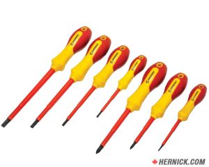 Crescent CTVDESDS Insulated Screwdriver Set (7 Piece)