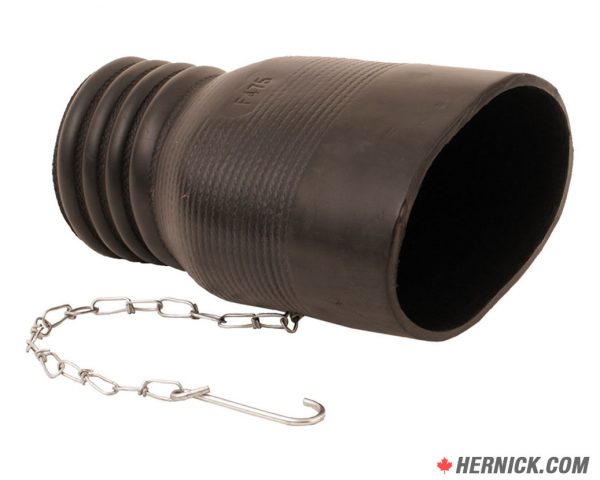 Crush Proof F475 Oval/Twin Tailpipe Adapter