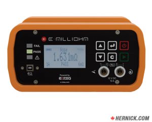 E-XTEQ E-MILLIOHM Bonding and Continuity Tester