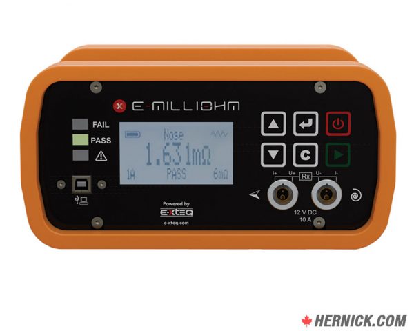 E-XTEQ E-MILLIOHM Bonding and Continuity Tester