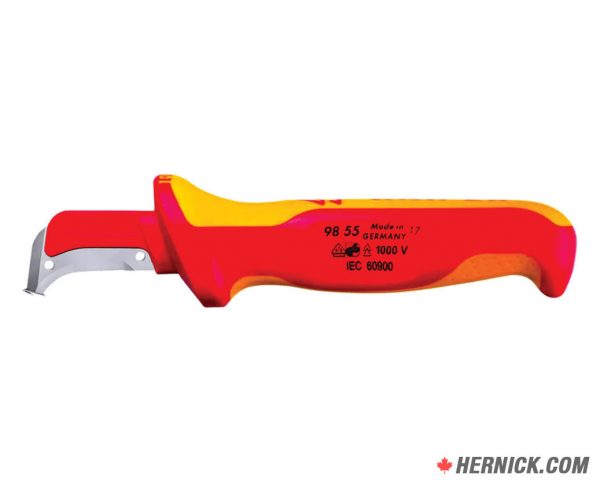 KNIPEX 98 55 7″ Insulated Dismantling Knife