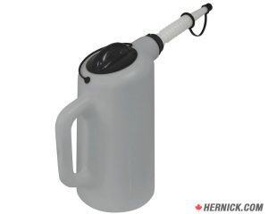 LISLE 19702 8 Quart Oil Dispenser with Spout Cap & Lid