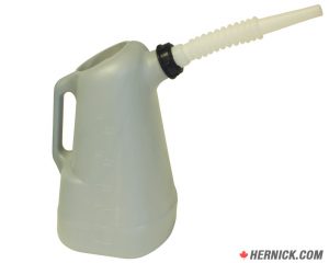 LISLE 19732 6 Quart Oil Dispenser with Flexible Spout