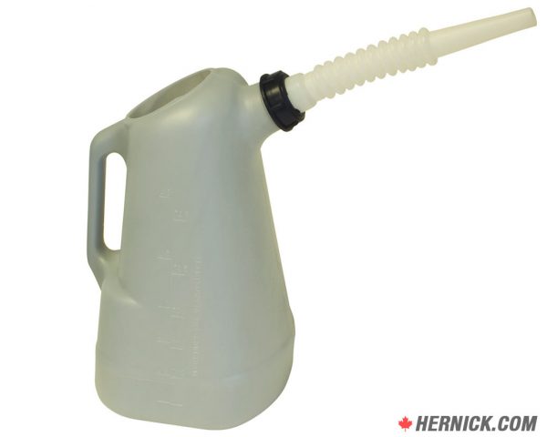 LISLE 19732 6 Quart Oil Dispenser with Flexible Spout